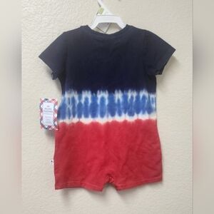 Tommy Bahama Patriotic Tie-Dye Romper